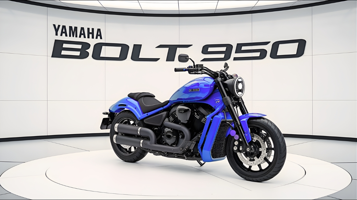 Yamaha Bolt 950 Cruiser Estilo Bobber Moderno: Motocicleta Elegante con Diseño Minimalista y Personalidad Urbana