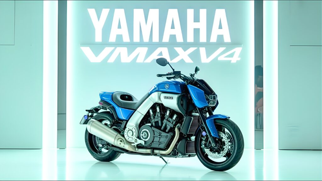 Yamaha VMAX Muscle Bike: Motocicleta Potente con Estilo Cruiser y Motor de Alto Rendimiento