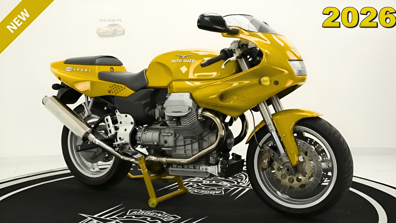 Moto Guzzi 1100 Sport 2026: Moto Deportiva Clásica con Estilo Italiano