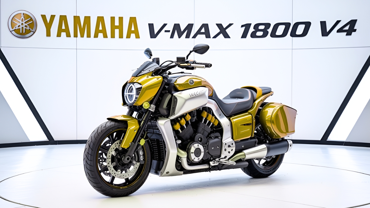 Yamaha VMAX 1800 V4: La Moto Power Cruiser Más Potente y Icónica