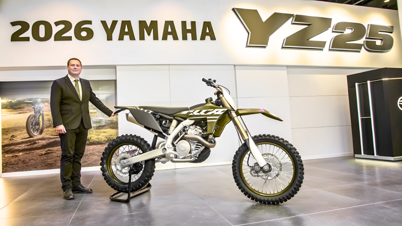 Motocicleta Yamaha YZ25 2026: Rendimiento Potente y Diseño Deportivo