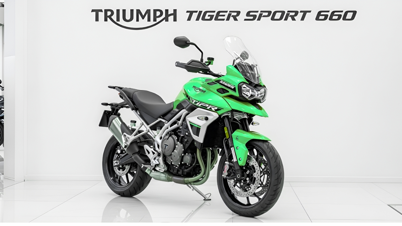 Moto deportiva versátil 2026 Triumph Tiger Sport 660: potencia, confort y aventura en un solo modelo