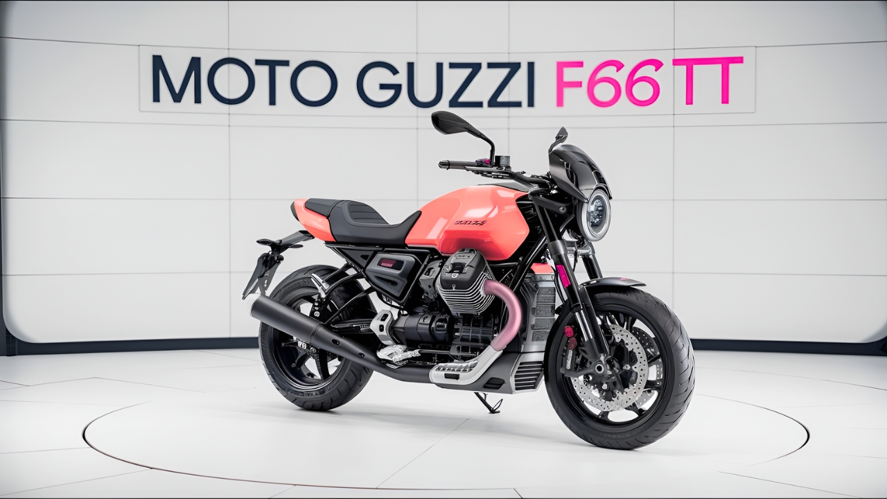 Moto Guzzi F66 TT 2026: Aventura italiana potente y fácil de disfrutar