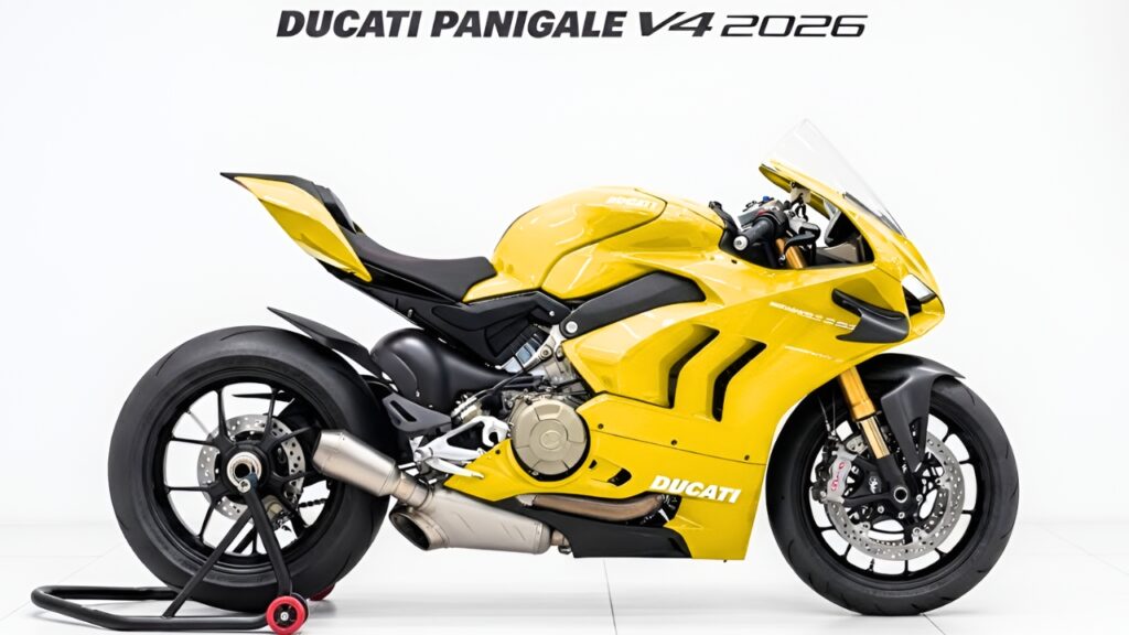 Nueva Ducati Panigale V2 S Amarilla 2026: Moto Deportiva con Diseño Icónico y Rendimiento de Alto Nivel