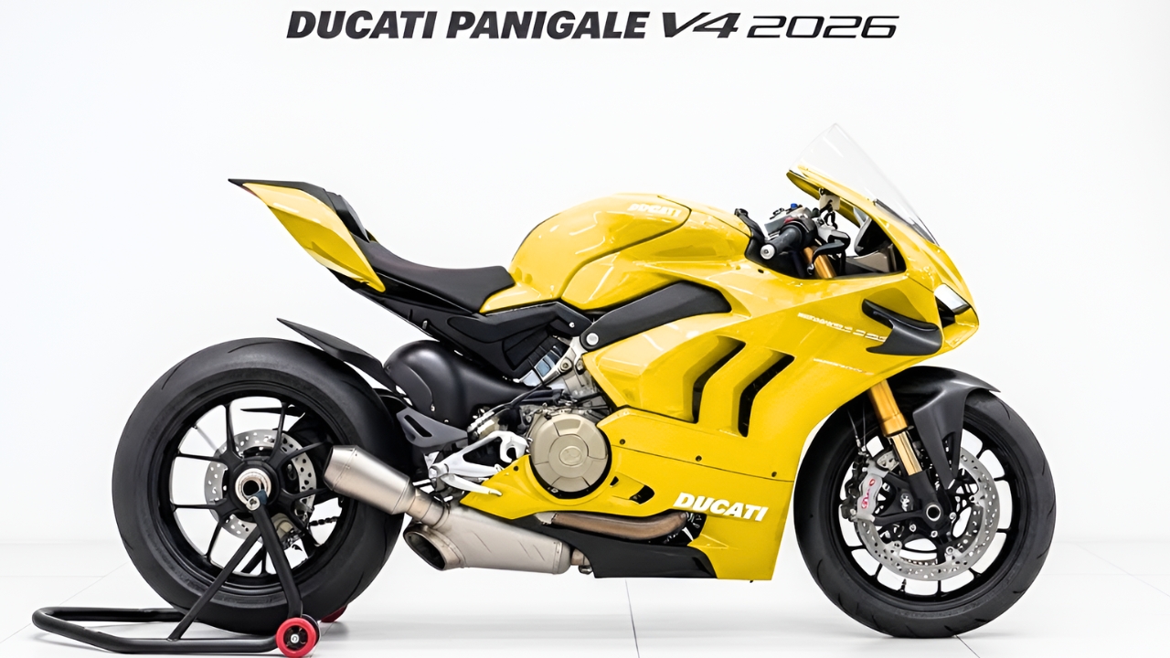 Nueva Ducati Panigale V2 S Amarilla 2026: Moto Deportiva con Diseño Icónico y Rendimiento de Alto Nivel