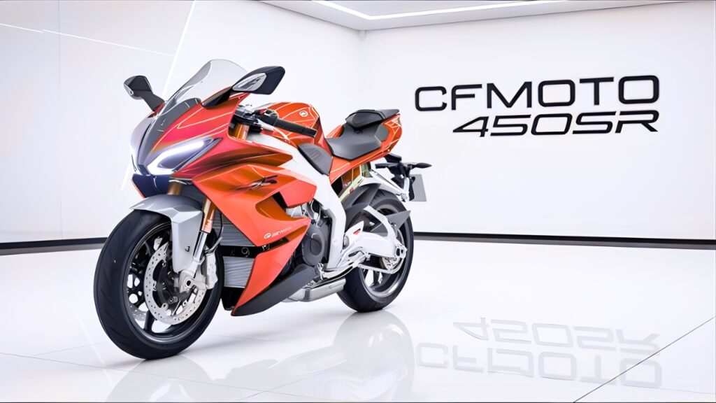 CFMoto 450SR: Deportiva Moderna con Motor Potente, Diseño Aerodinámico y Tecnología Avanzada para Máximo Rendimiento
