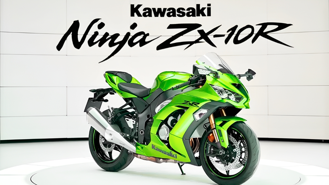 Kawasaki Ninja ZX-10R: Superdeportiva de Alto Rendimiento con Motor Potente y Tecnología de Competición