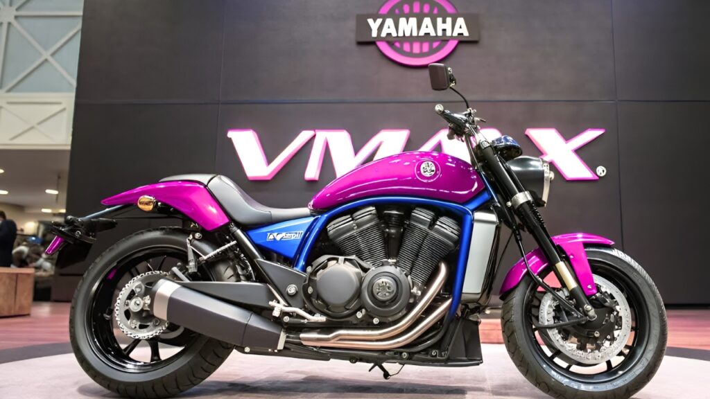 Yamaha VMAX Muscle Cruiser: Potencia Brutal, Diseño Robusto y Estilo Icónico que Impone en la Carretera